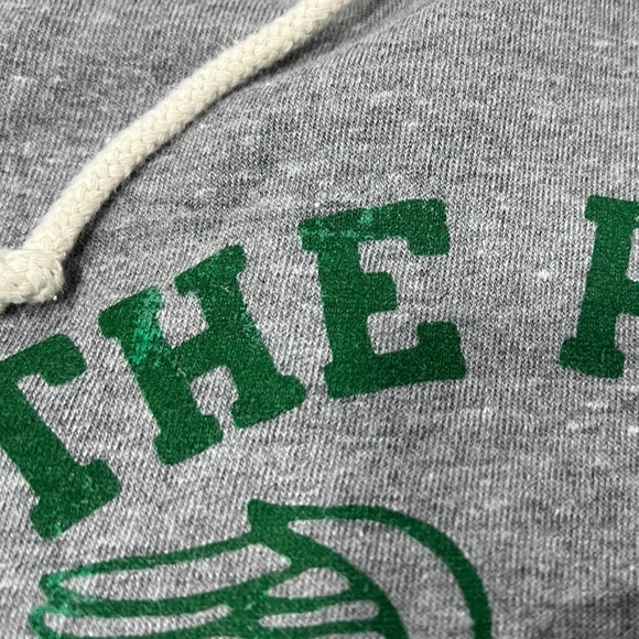 Philadelphia Eagles Womens Homage Retro NFL Football  Hoodie Gray Sweatshirt - Picture 3 of 6